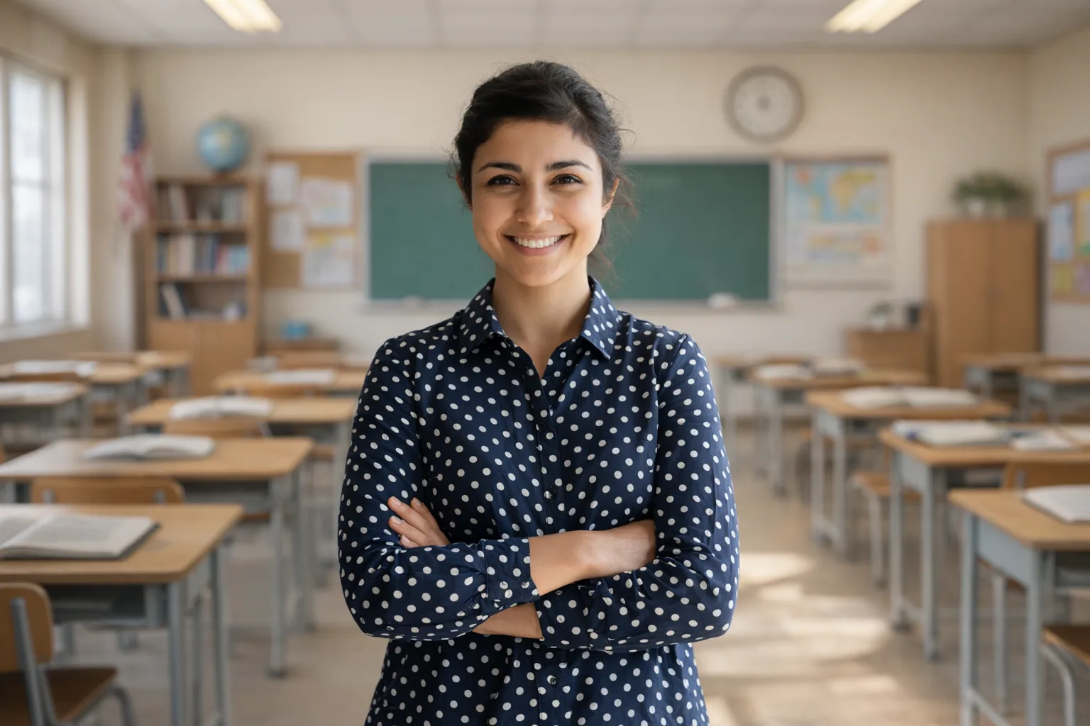 Selbstbewusste Referendarin – bereit für den Ref-Start