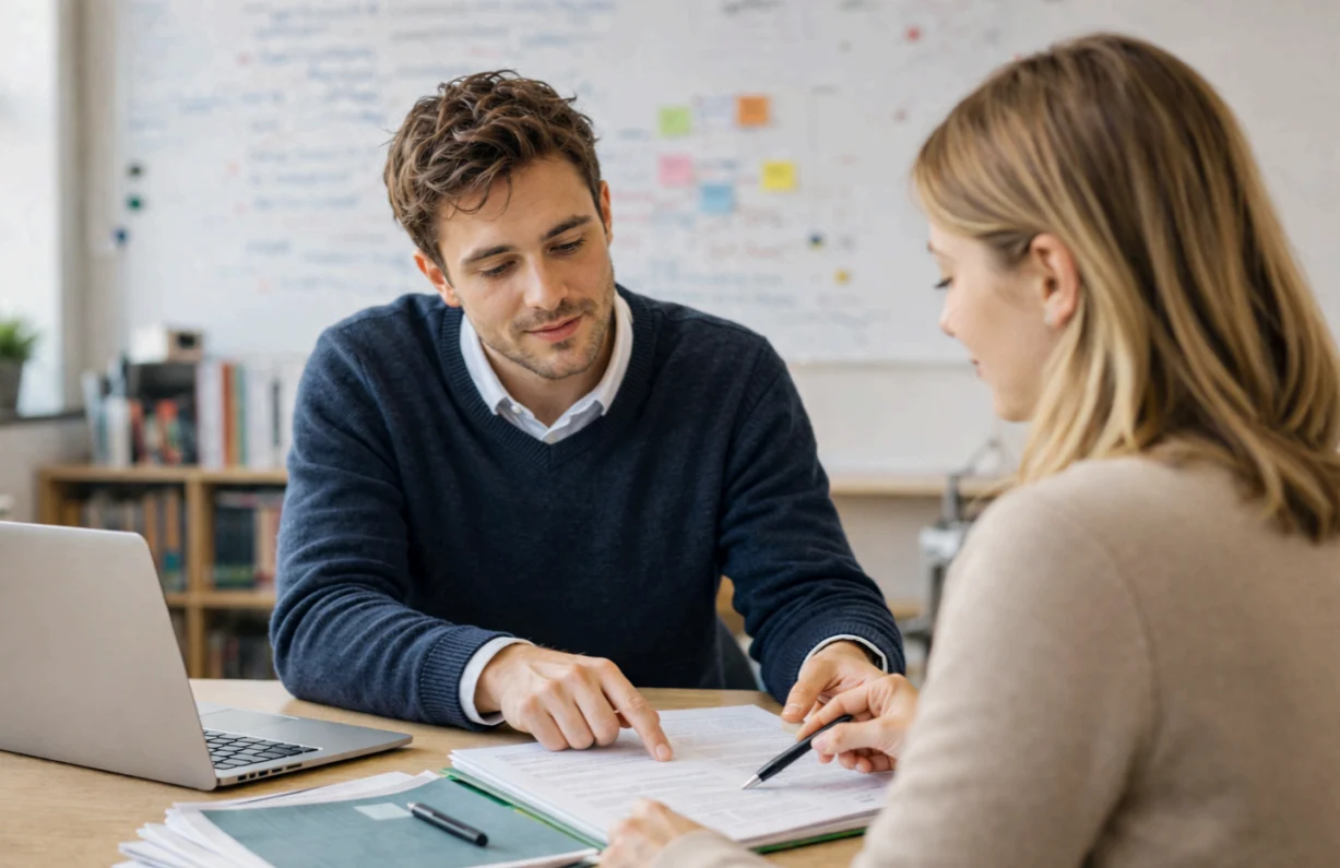 Kennenlerntermin mit Lehrer-Spezialisten